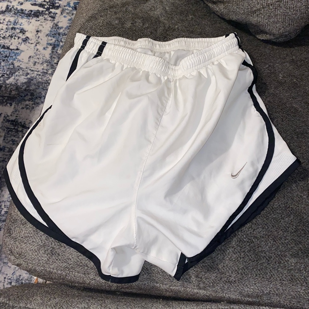 Nike white shorts